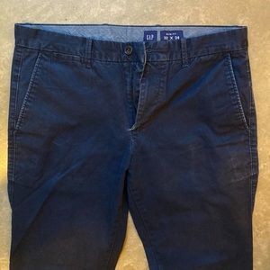Gap Navy Slim Fit Chinos